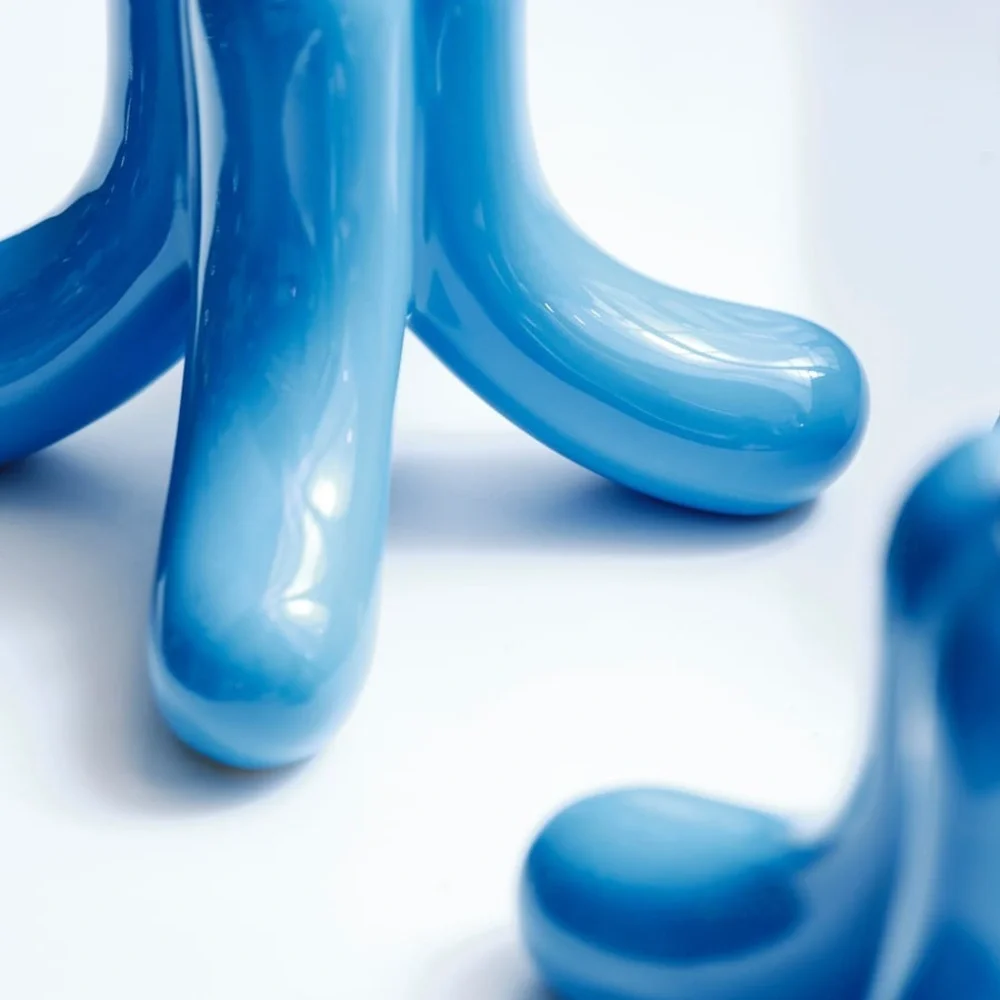 IKEA Blue Candle Holder
